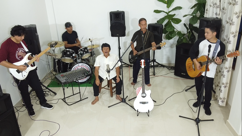 A shot from Methaneilie Jütakhrie Solo’s new music video ‘Corruption in Nagaland’